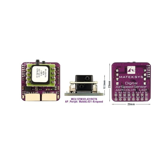 Original Matek ASPD-DLVR DIGITAL AIRSPEED SENSOR for RC Racing Airplane Drone F765-Wing Flight Controller